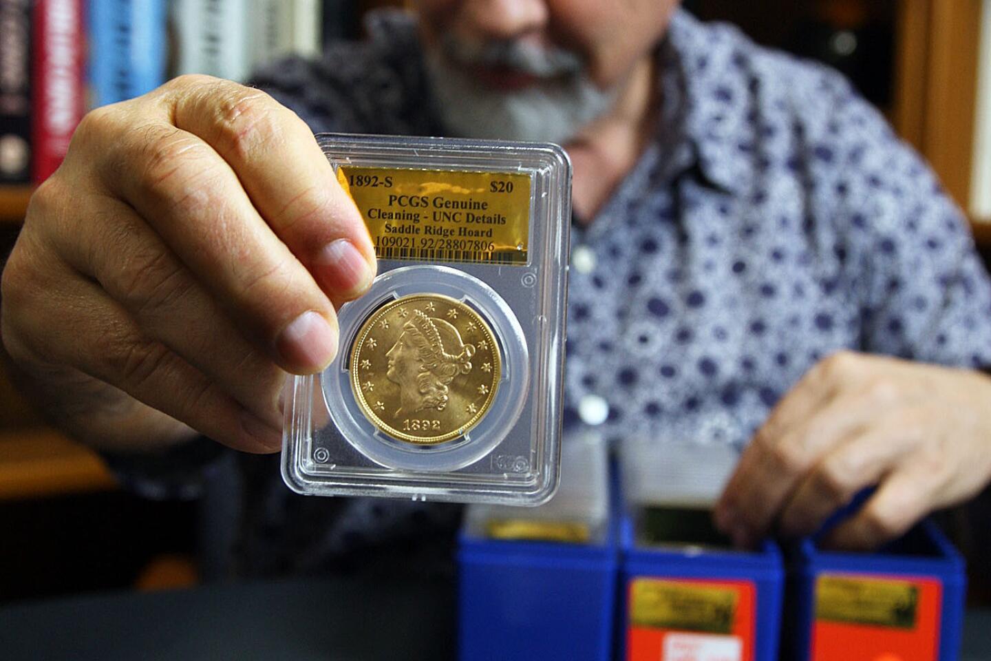 Gold coins found by California couple unlikely stolen from U.S